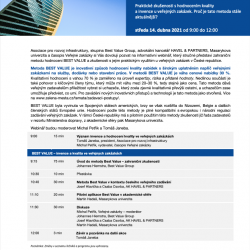 BEST VALUE method in public procurement